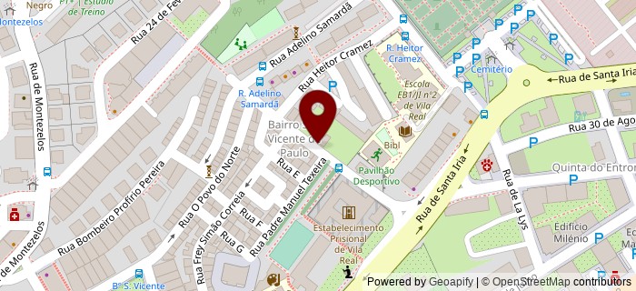 Rua Frei Miguel Contreiras, Vila Real