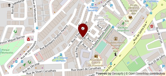 Rua Frei Sim�o Correia, Vila Real