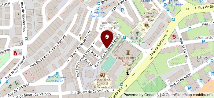 Rua Padre Manuel Mendes, Vila Real