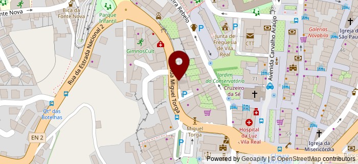 Rotunda Miguel Torga, Vila Real