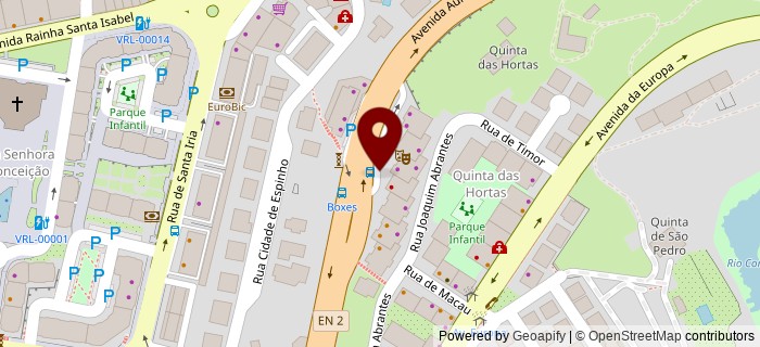 Escadas das Boxes, Vila Real