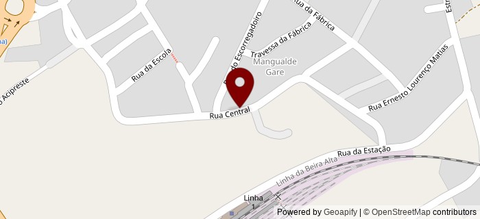 Rua Central, Mangualde