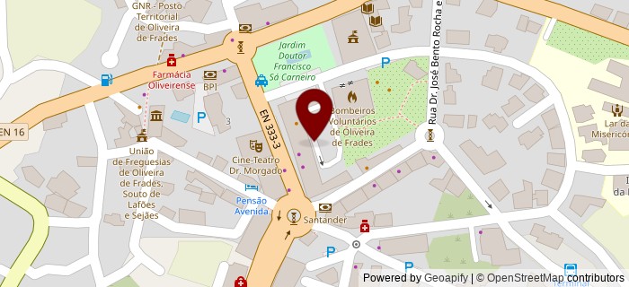 Jardim Doutor Jos� Dinis Vieira, Oliveira de Frades
