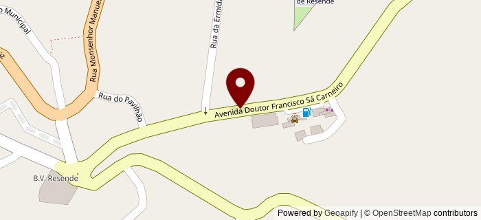 Avenida Doutor Francisco S� Carneiro, Resende