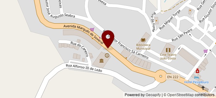 Avenida Marqu�s de Soveral, S�o Jo�o da Pesqueira