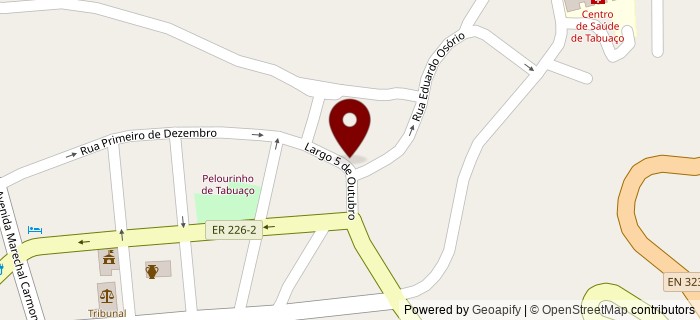 Largo 5 de Outubro, Tabua�o