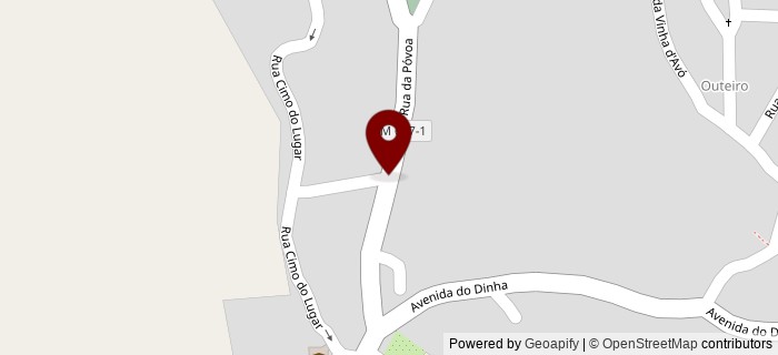 Rua P�voa, Nandufe