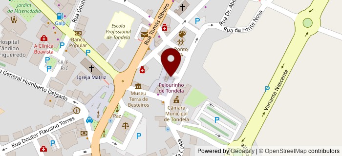 Largo da Rep�blica, Tondela