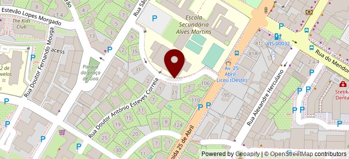 Rua Jos� de Oliveira Berardo, Viseu