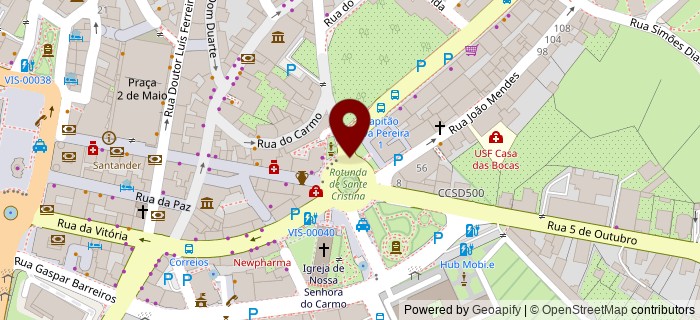 Largo de Santa Cristina, Viseu