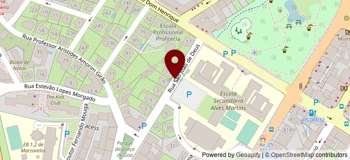 Rua de S�o Jo�o de Deus, Viseu