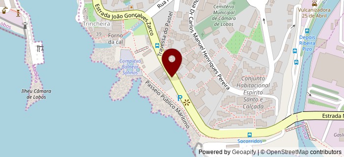 Entrada N� 1 da Estrada Jo�o Gon�alves Zarco, C�mara de Lobos