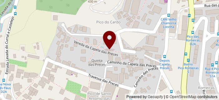 Vereda Capela das Preces, Funchal