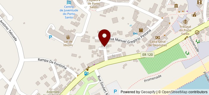 Rua Justiniano Jovino Vasconcelos, Porto Santo