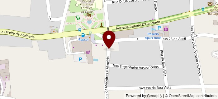 Avenida Ant�nio de Medeiros e Almeida, Lagoa