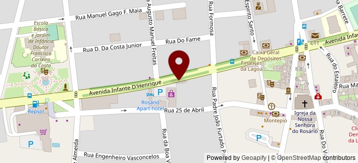 Avenida Infante Dom Henrique, Lagoa