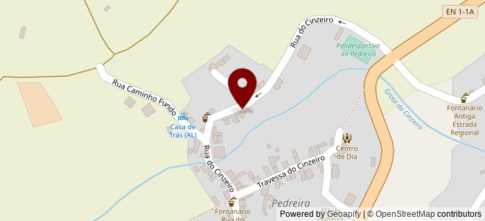 1� Beco do Cinzeiro, Pedreira