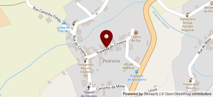 Travessa do Cinzeiro, Pedreira