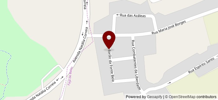 Rua Bar�o Fonte Bela, Faj� de Baixo