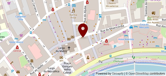 Largo Vasco Bensa�de, Ponta Delgada