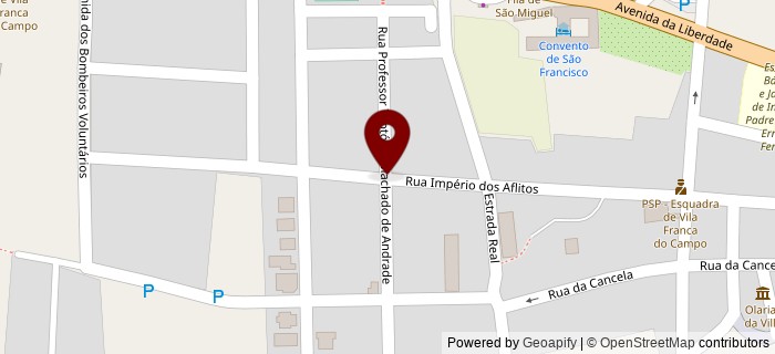 Rua Professor Teot�nio Machado de Andrade, Vila Franca do Campo