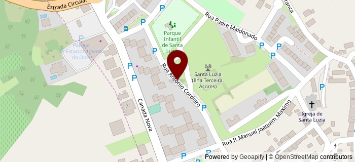 Rua Padre Ant�nio Cordeiro, Angra do Hero�smo