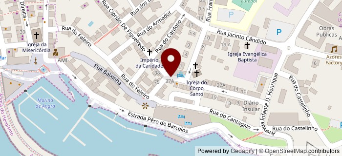 Rua do Corpo Santo, Angra do Hero�smo