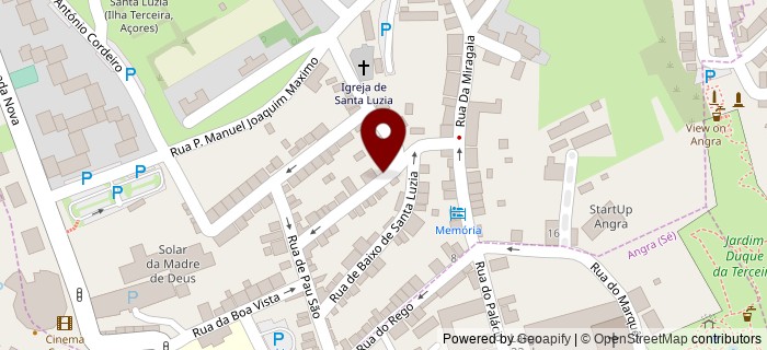 Rua de Cima de Santa Luzia, Angra do Hero�smo