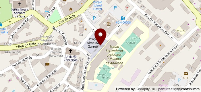 Pra�a Almeida Garrett, Angra do Hero�smo