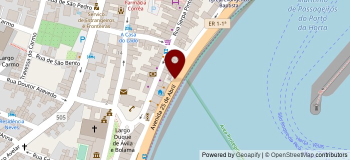 Avenida 25 de Abril, Horta