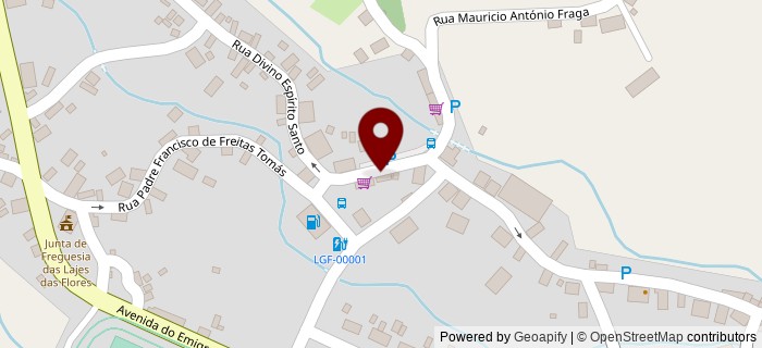 Rua Jo�o Germano de Deus, Lajes das Flores