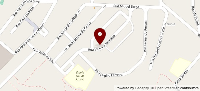 Rua Virgilio Ferreira, Montes de Azurva