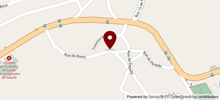 Rua do Penedo, Ada�fe