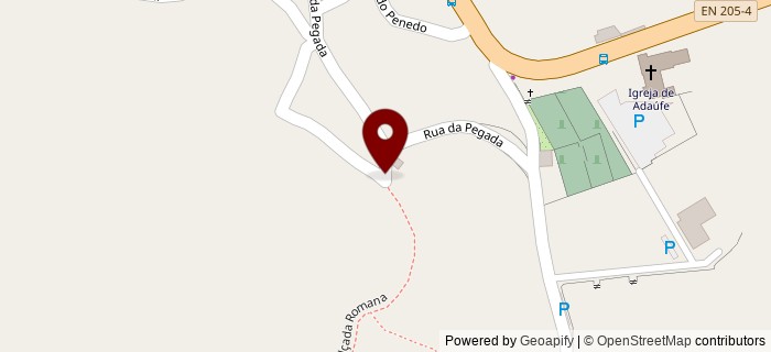 Rua da Cal�ada Romana, Ada�fe