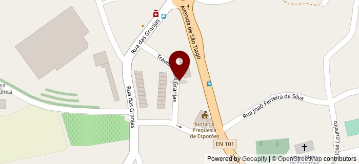 Travessa das Granjas, Espor�es