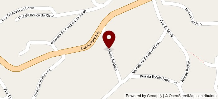 Rua de Santo Ant�nio, Padim da Gra�a