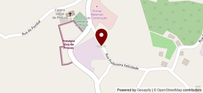 Rua do Pinheiral, Priscos