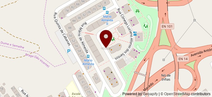 Rua C�nego Luciano Afonso dos Santos, Braga