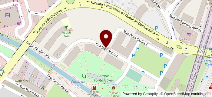 Rua Jos� Afonso, Aveiro