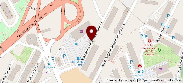 Rua Am�rico Rodrigues Barbosa, Braga