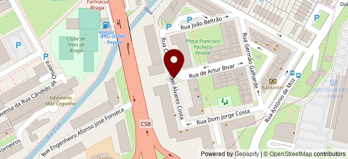 Rua C�nego Rafael �lvares da Costa, Braga