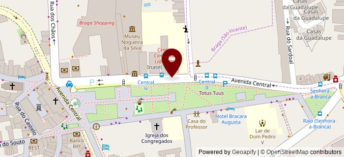 Avenida Central, Braga