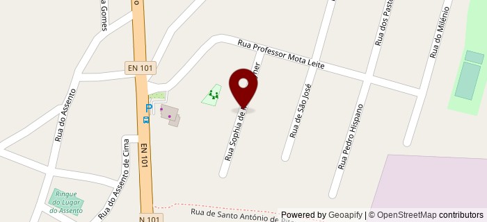 Rua Sophia de Mello Breyner, Palmeira