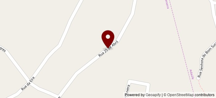 Rua 25 de Abril, Palmeira