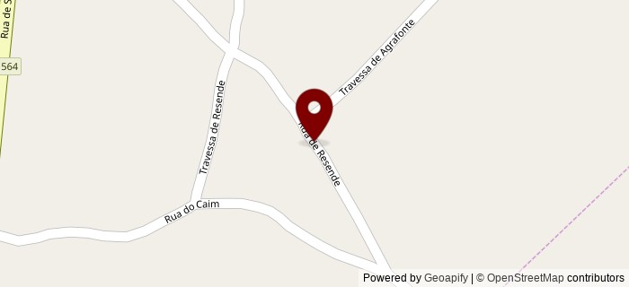 Rua de Resende, Parada de Tib�es