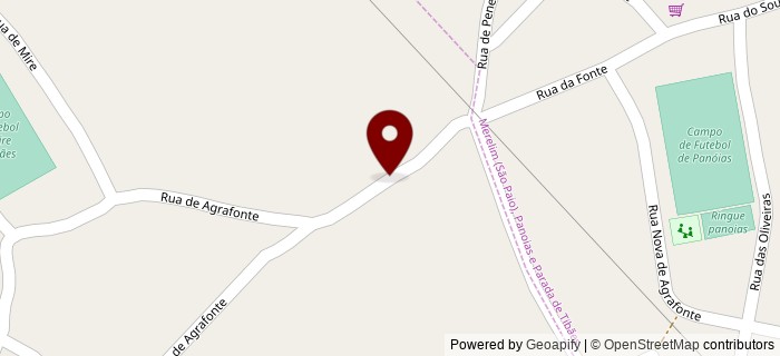 Rua de Agrafonte, Parada de Tib�es