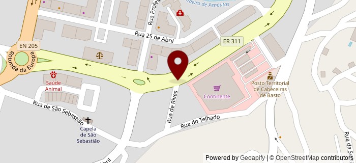 Rua de Rives, Refojos de Basto