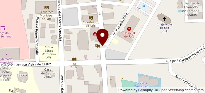 Rua Monsenhor Vieira de Castro, Fafe