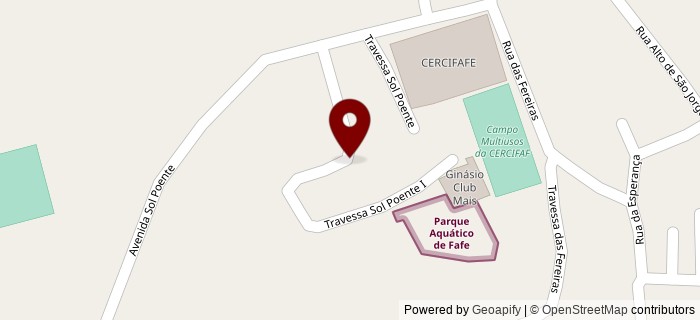 Travessa do Sol Poente, Fafe