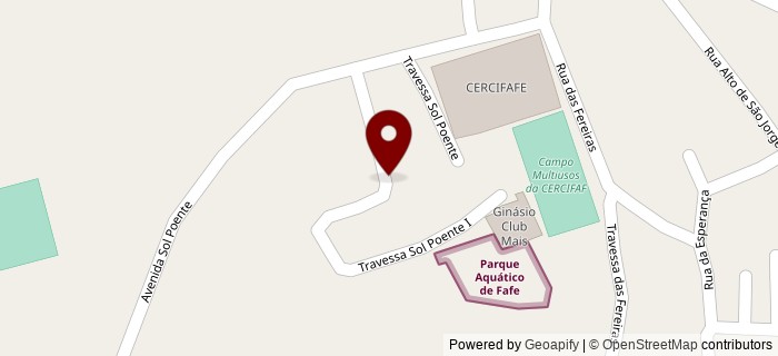 Travessa do Sol Poente I, Fafe